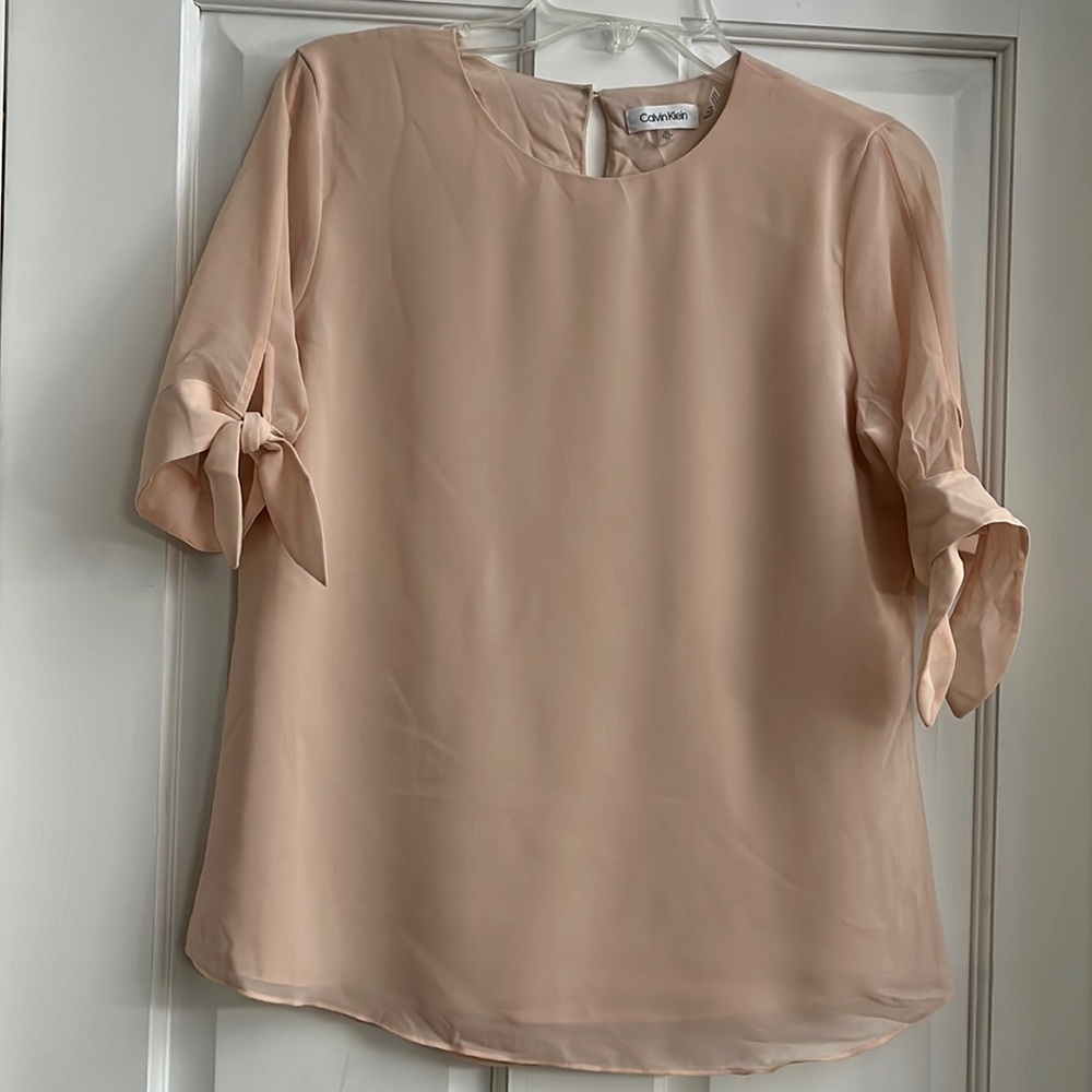 Calvin Klein Crepe Blouse XS
